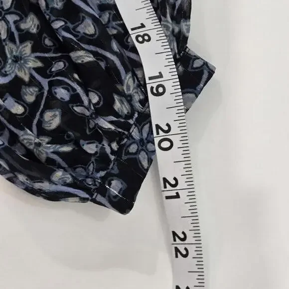 NWT Misa Karlina Dress in Nightshade Floral Blue Size XS Bohemian MSRP 410
